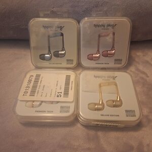 Deluxe Edition Earphones - Silver and Gold